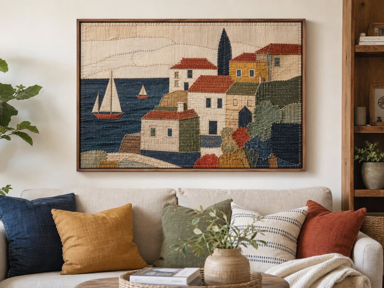 Framed wall art